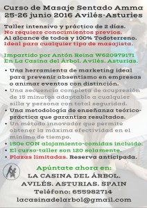 Curso de Masaje Sentado Amma en Aviles 2